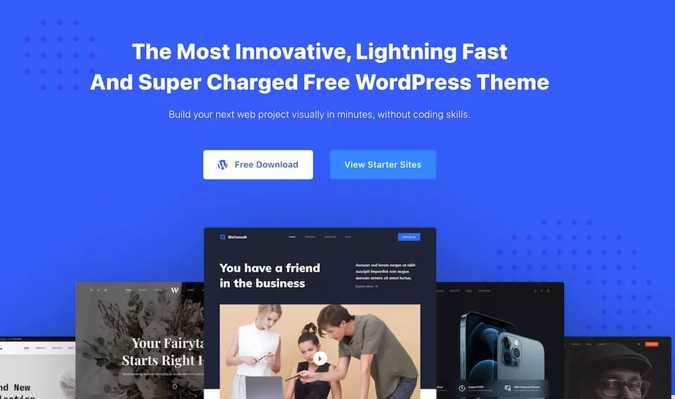 Blocksy WordPress Theme Preview
