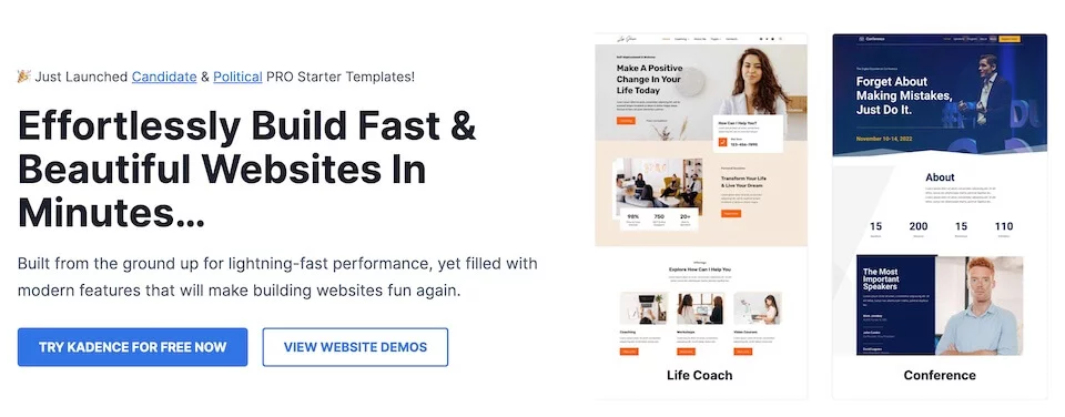 Kadence WordPress Theme Preview