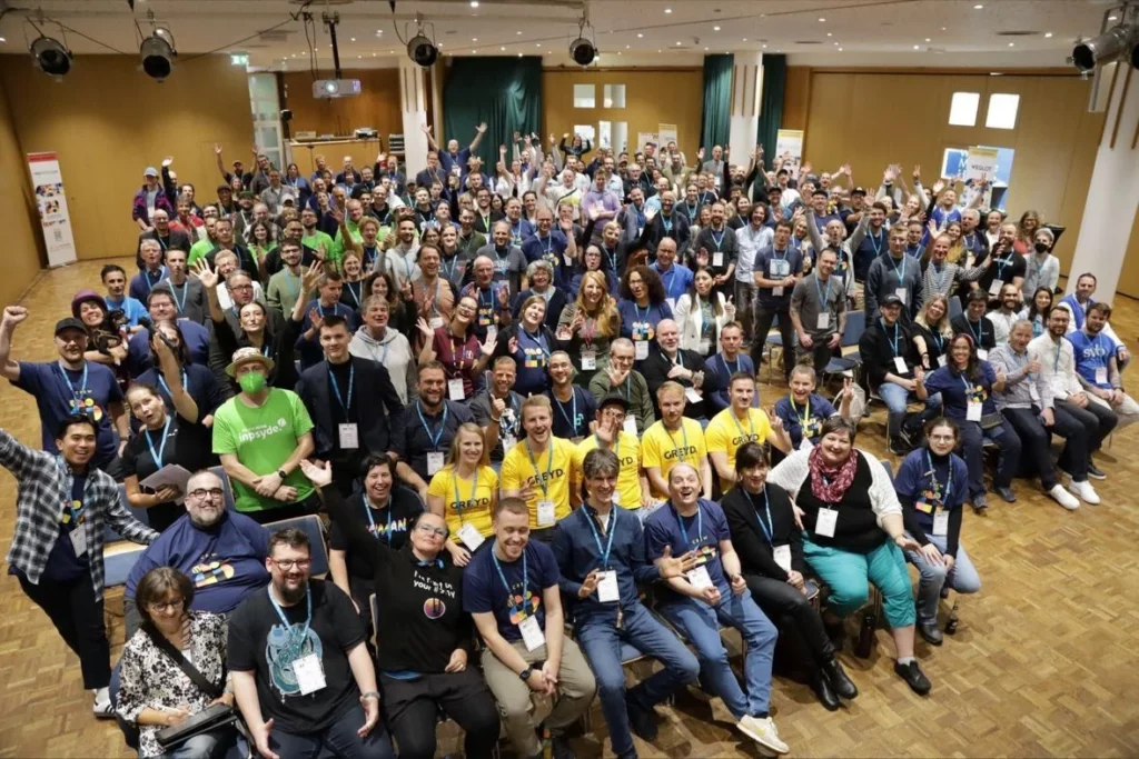 Group photo of WordCamp Germany 2023